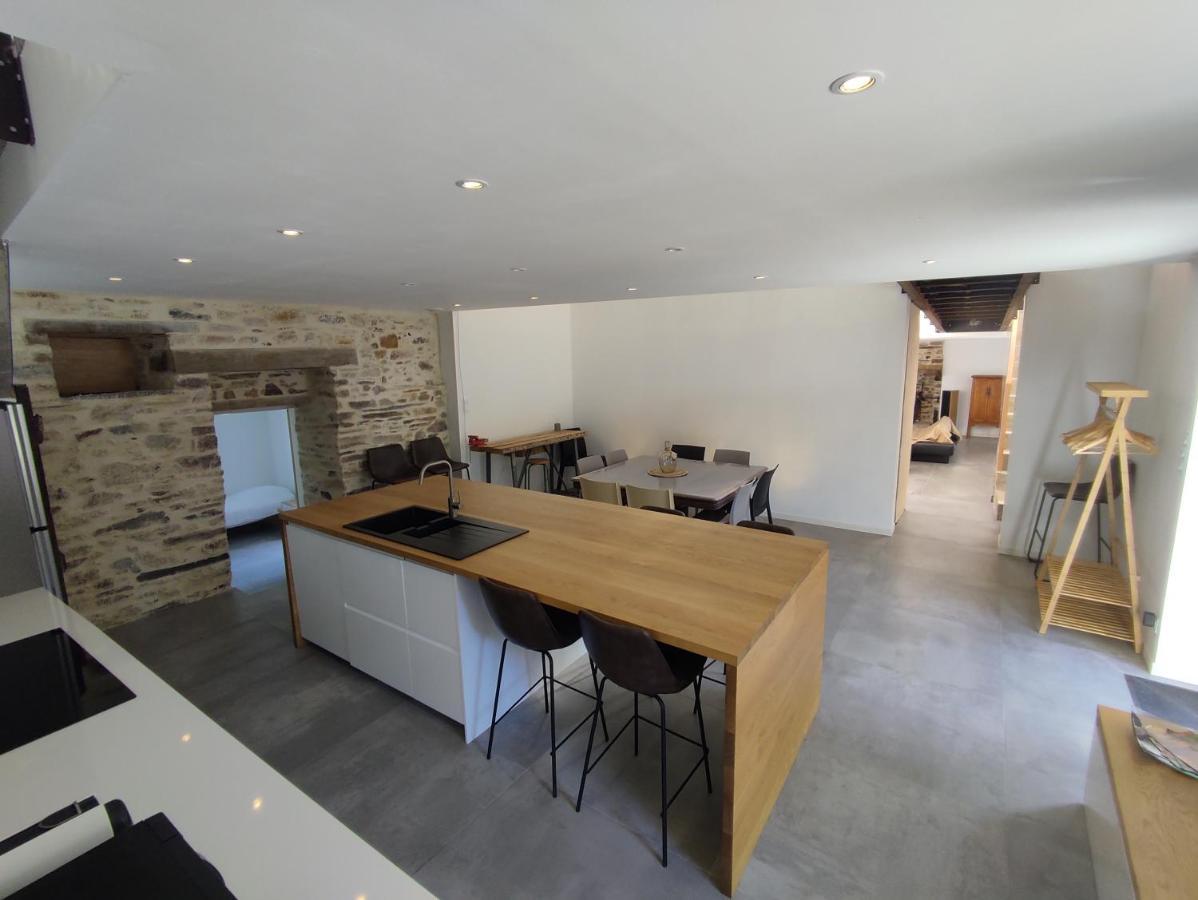 Conviviale - Longere Lumineuse - Charme & Nature Bains-sur-Oust Exterior photo